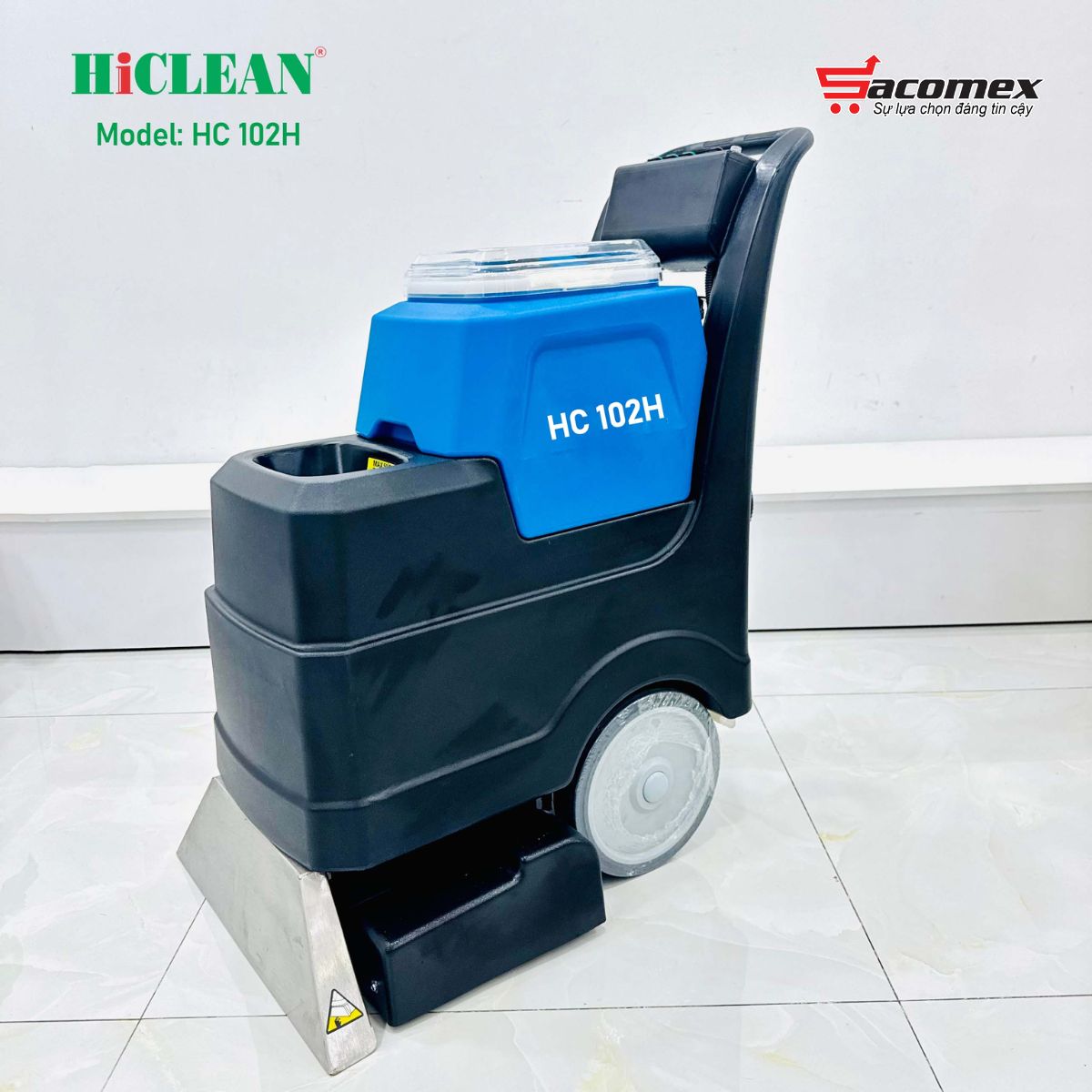 Tổng quan về máy giặt thảm liên hợp nước nóng HiClean HC102H