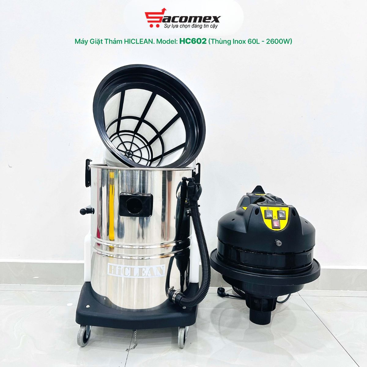 Ưu điểm nổi bật của máy giặt thảm phun hút HiClean HC 602