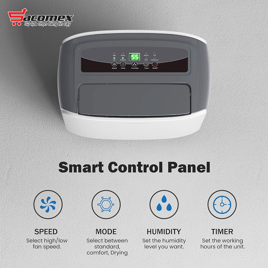 máy hút ẩm lọc không khí Airplus AP10-1903EE