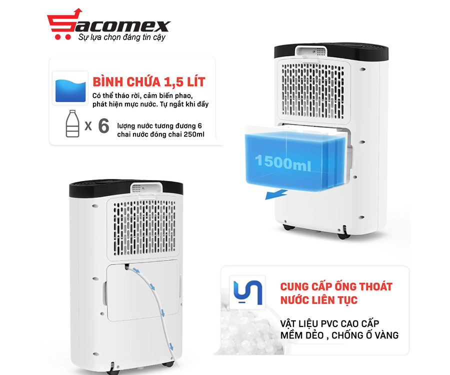 máy hút ẩm lọc không khí Airplus AP10-1907EE
