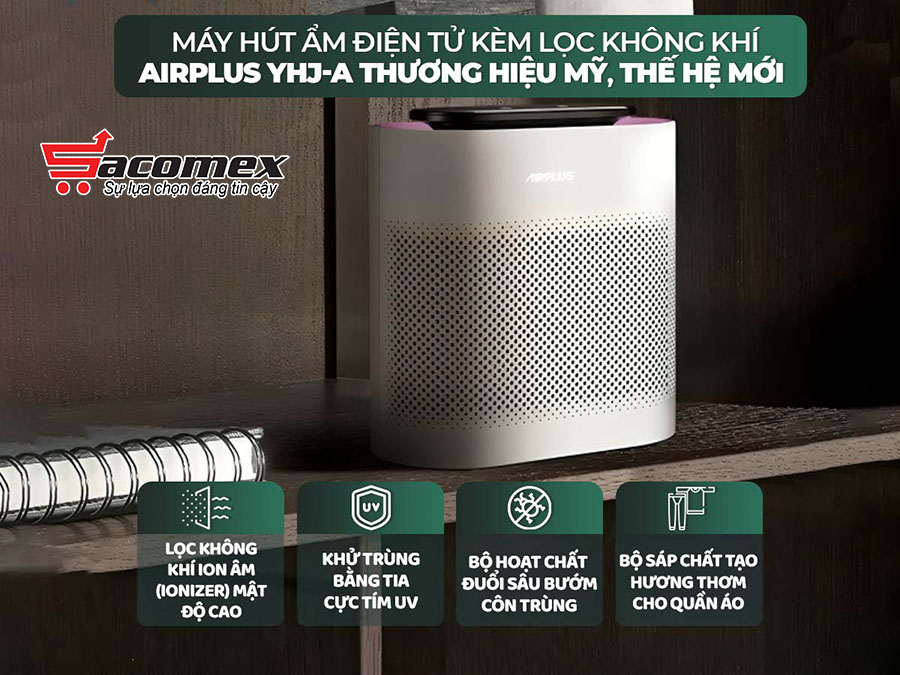 ​ Ưu điểm khi sử dụng máy hút ẩm Airplus  Click and drag to move ​