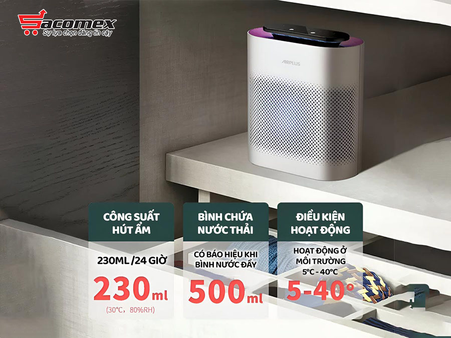 máy hút ẩm lọc không khí mini Airplus YHJ-A1