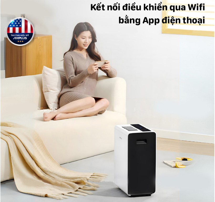 Đặc điểm nổi bật của máy hút ẩm lọc không khí Airplus AP16-2006EW