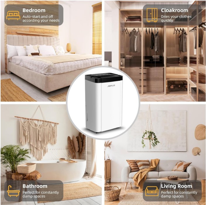 máy hút ẩm lọc không khí Airplus AP20-1909EE