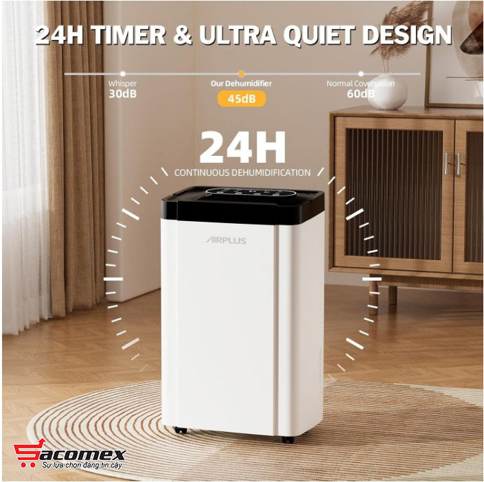 máy hút ẩm lọc không khí Airplus AP20-1909EE