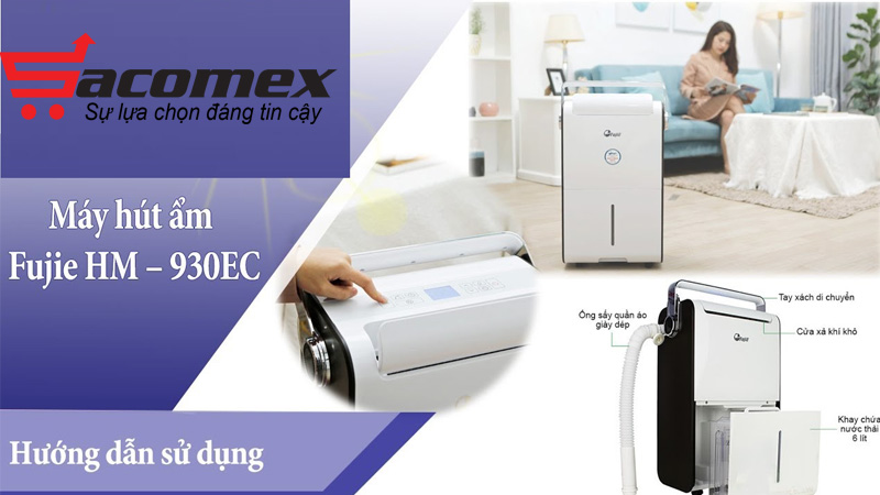máy hút ẩm dân dụng FujiE HM-930EC