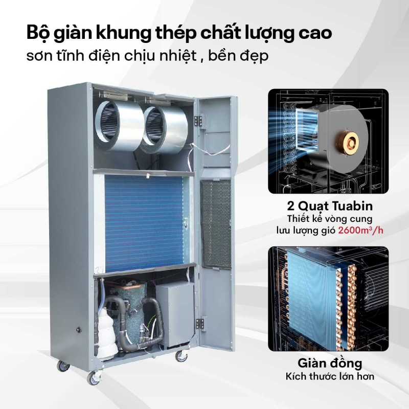 FujiE HM-6240EN sử dụng máy nén (compressor) Panasonic bền bỉ
