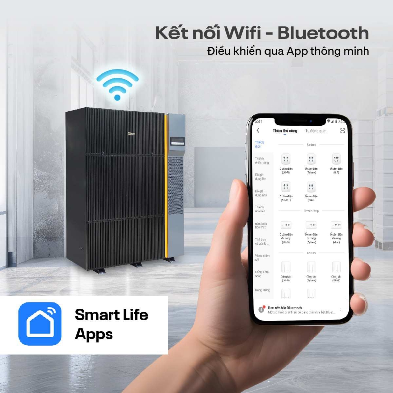 Điều khiển thông minh qua App bằng Wifi
