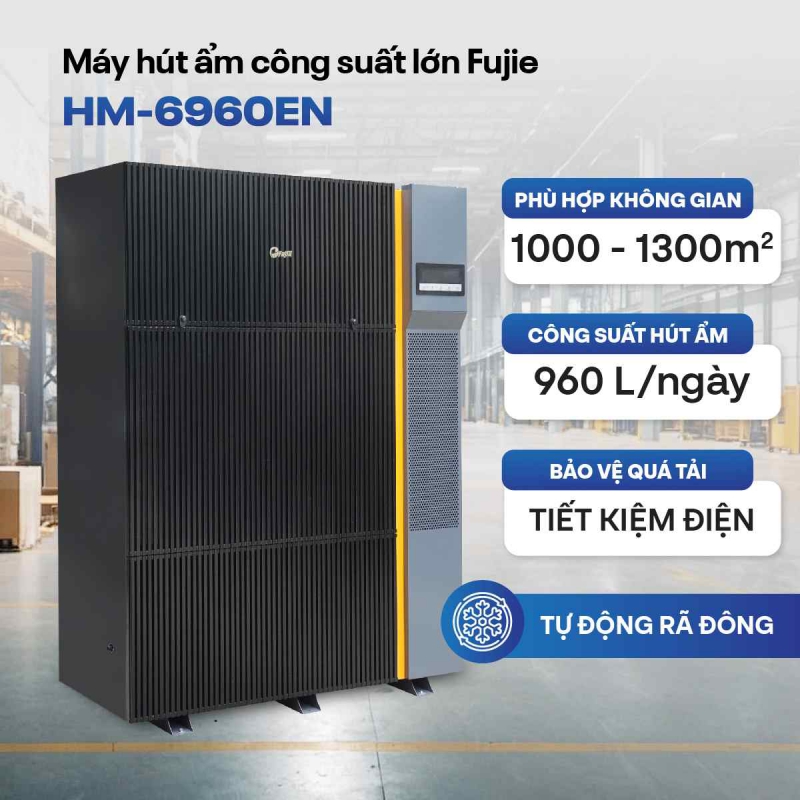 Tính năng nổi bật của máy hút ẩm FujiE HM-6960EN