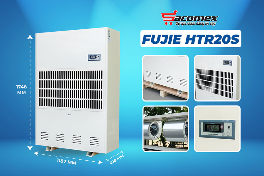 Giới thiệu máy hút ẩm công nghiệp FujiE HTR20S