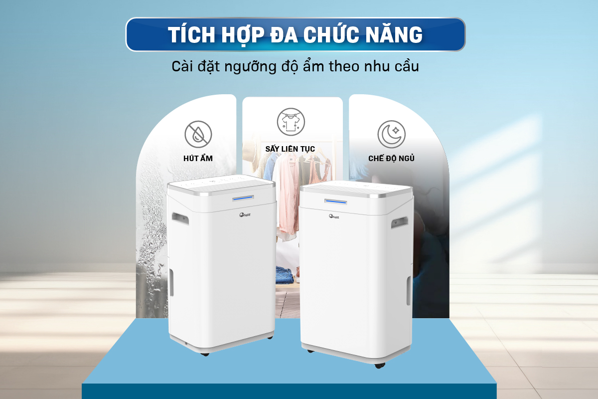Top 5 máy hút ẩm tốt nhất hiện nay