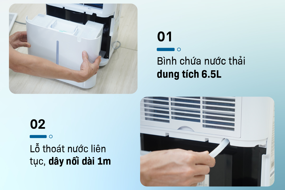 máy hút ẩm dân dụng FujiE HM-918EC-N