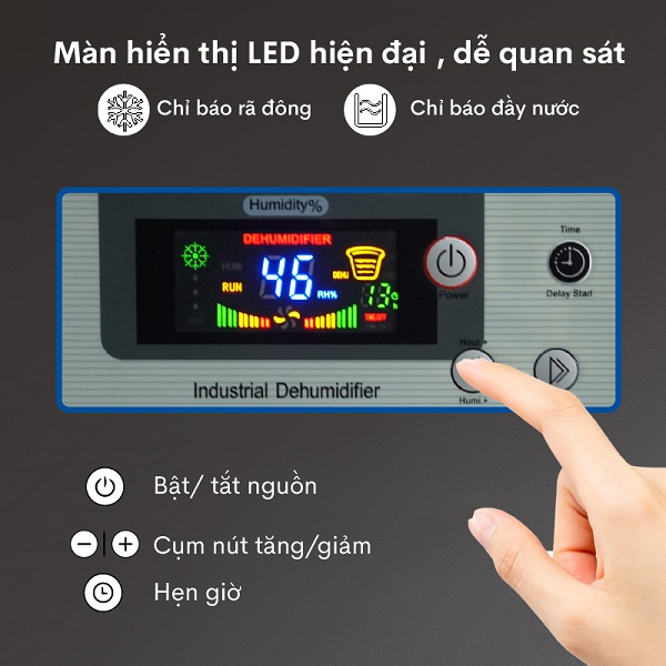 máy hút ẩm công nghiệp Fujihaia DH360BG