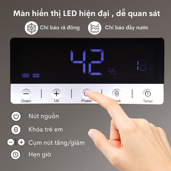 máy hút ẩm công nghiệp Fujihaia DH150B