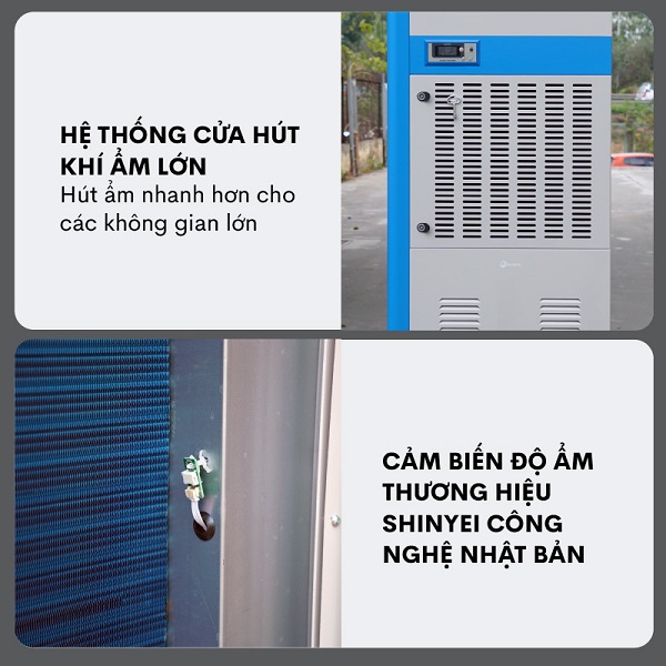 máy hút ẩm công nghiệp Fujihaia DH240BG