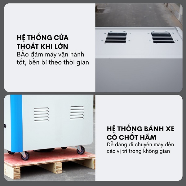 máy hút ẩm công nghiệp Fujihaia DH240BG