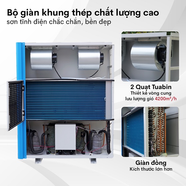 máy hút ẩm công nghiệp Fujihaia DH360BG