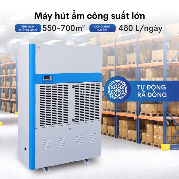 máy hút ẩm công nghiệp Fujihaia DH480BG