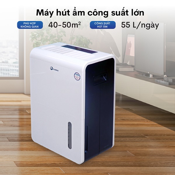 ​ máy hút ẩm công nghiệp Fujihaia DH55BL  Click and drag to move ​