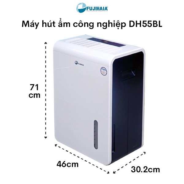 máy hút ẩm công nghiệp Fujihaia DH55BL