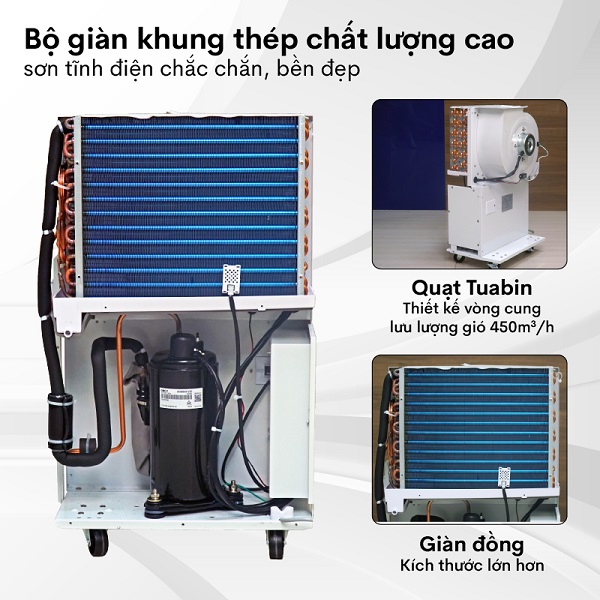 máy hút ẩm công nghiệp Fujihaia DH55BL