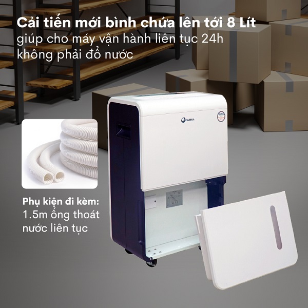 máy hút ẩm công nghiệp Fujihaia DH55BL
