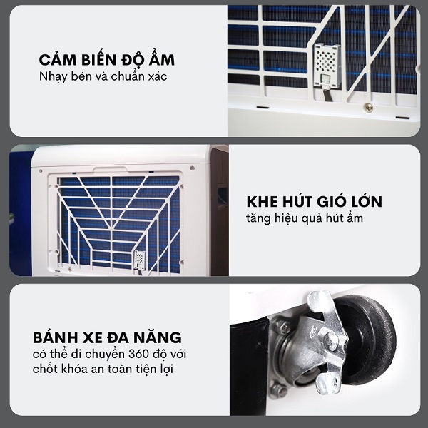 máy hút ẩm công nghiệp Fujihaia DH70B