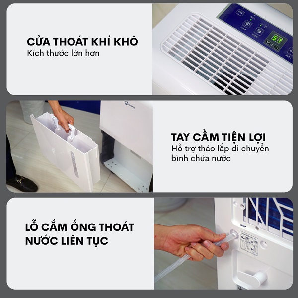 máy hút ẩm công nghiệp Fujihaia DH70B