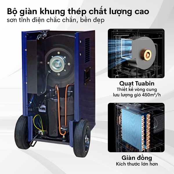 máy hút ẩm công nghiệp Fujihaia DH70BL