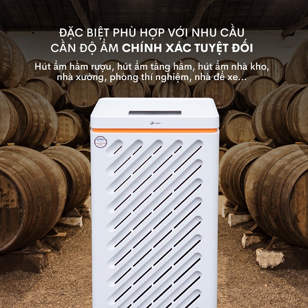 máy hút ẩm công nghiệp Fujihaia DH90W 