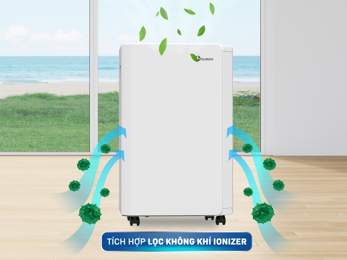 máy hút ẩm dân dụng Fujihaia DH18CR