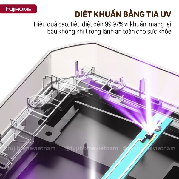 Ưu điểm nổi bật của máy hút ẩm Fujihome DH60W-HEPA