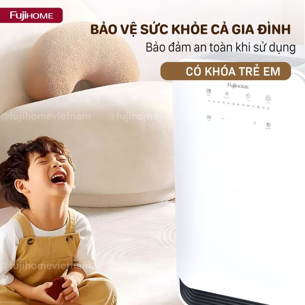 Ưu điểm nổi bật của máy hút ẩm dân dụng Fujihome DH10
