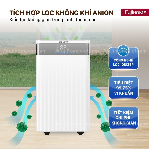 Ưu điểm nổi bật của máy hút ẩm dân dụng Fujihome DH12NW