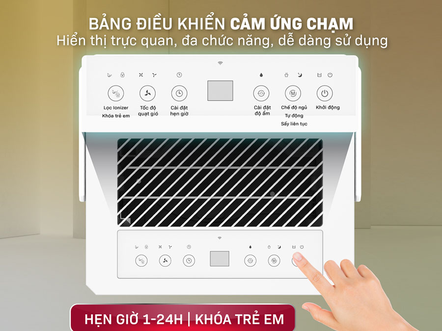 máy hút ẩm dân dụng Fujihome DH14