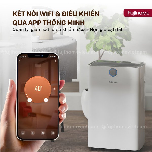 Ưu điểm nổi bật của máy hút ẩm dân dụng Fujihome DH18W-HEPA