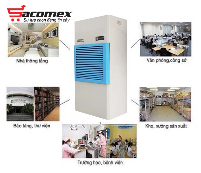 Các ứng dụng của máy hút ẩm Harison HD-192B