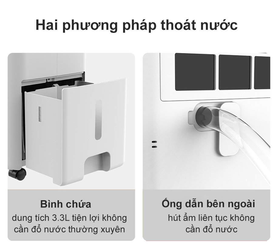 máy hút ẩm Xiaomi New Widetech 10L