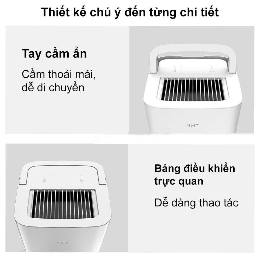 máy hút ẩm Xiaomi New Widetech 10L