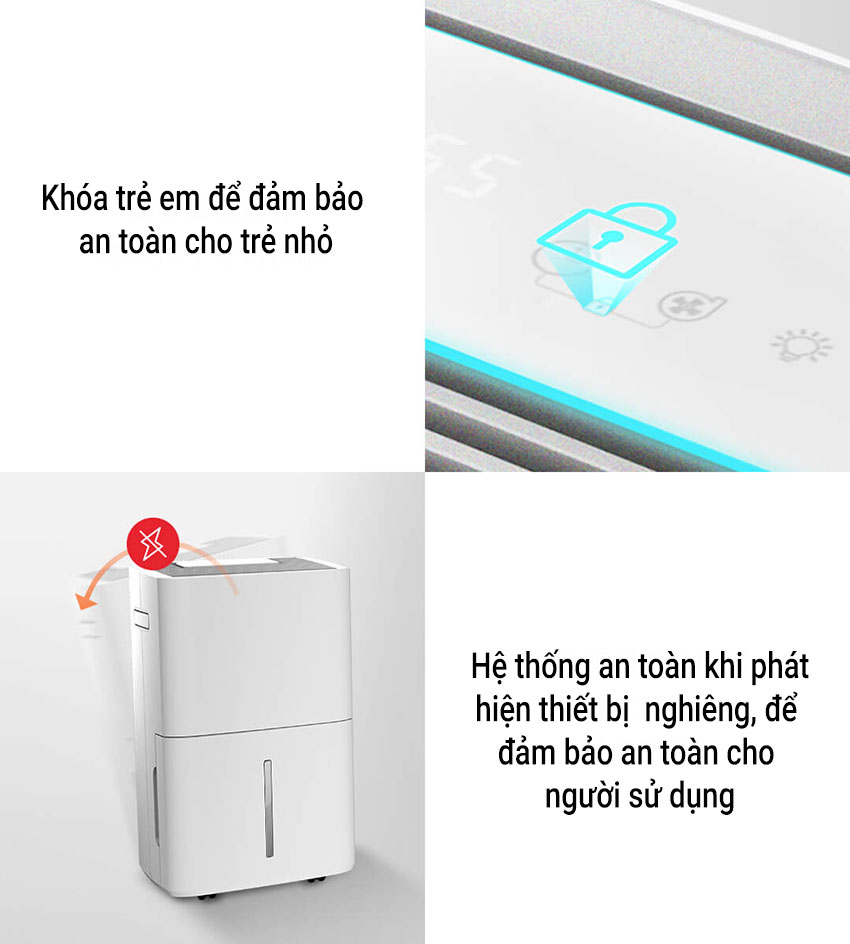 máy hút ẩm Xiaomi New Widetech 30L