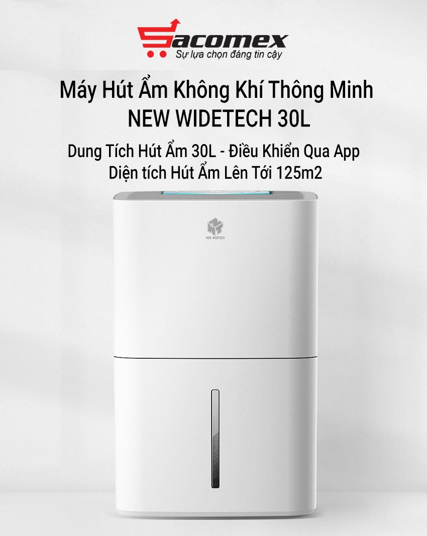 máy hút ẩm Xiaomi New Widetech 30L
