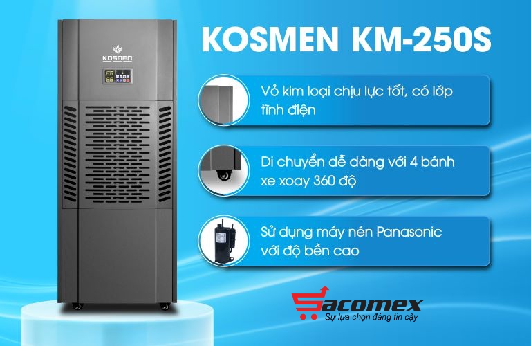  máy hút ẩm Kosmen KM-250S