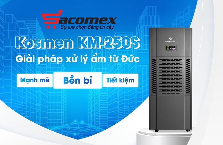 máy hút ẩm công nghiệp Kosmen KM-250S