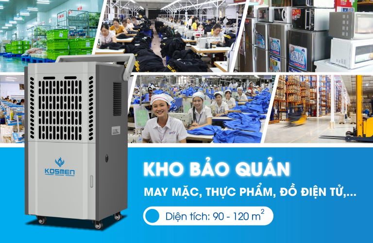 Máy hút ẩm công nghiệp Kosmen KM-90S