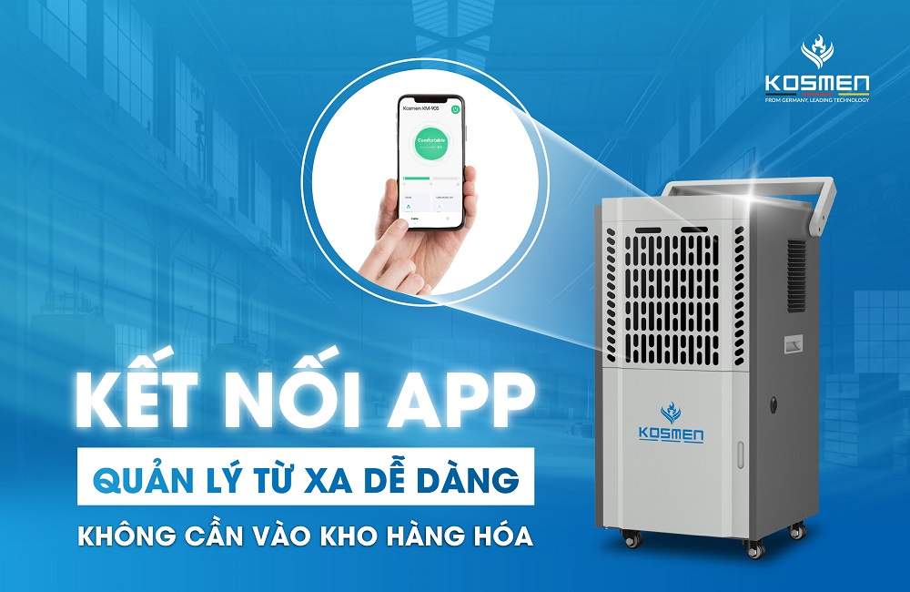 Máy hút ẩm công nghiệp Kosmen KM-90S