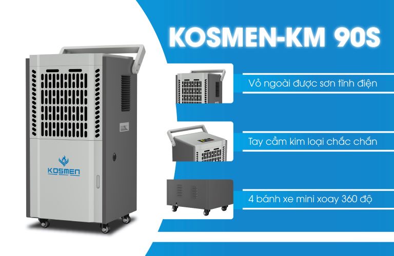 Máy hút ẩm công nghiệp Kosmen KM-90S