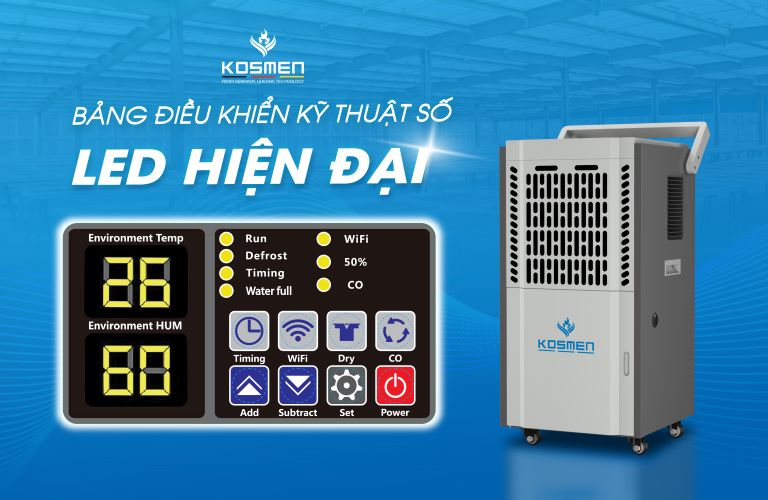 Máy hút ẩm công nghiệp Kosmen KM-90S