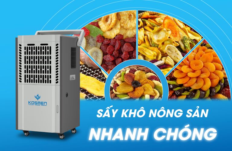 Máy hút ẩm công nghiệp Kosmen KM-90S