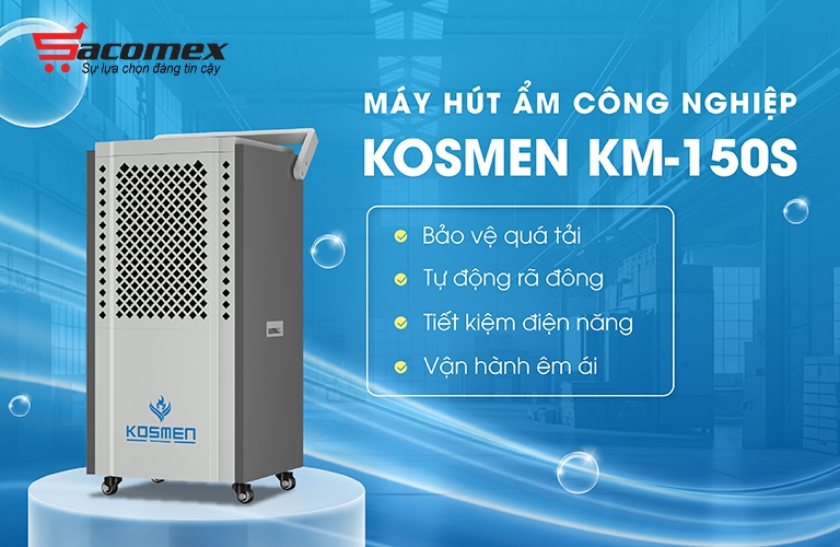 Máy hút ẩm công nghiệp Kosmen KM-150S