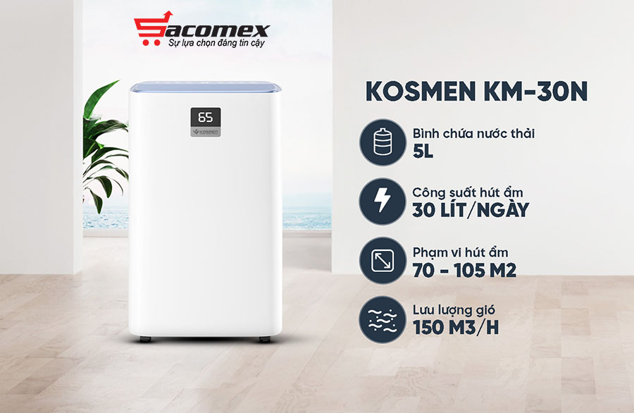 Top máy hút ẩm gia đình được tin dùng nhất